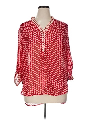 Tacera 3/4 Sleeve Blouse (view 1)