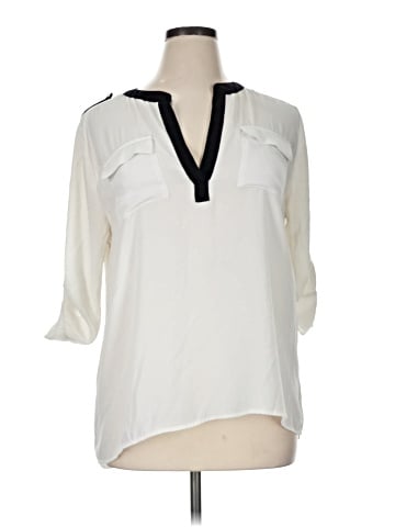 Faith and Joy 3/4 Sleeve Blouse (view 1)