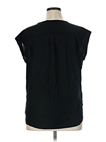 New York & Company Short Sleeve Blouse (view 2)