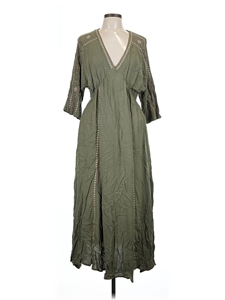 Pre-owned Annabelle Casual Dress In Green