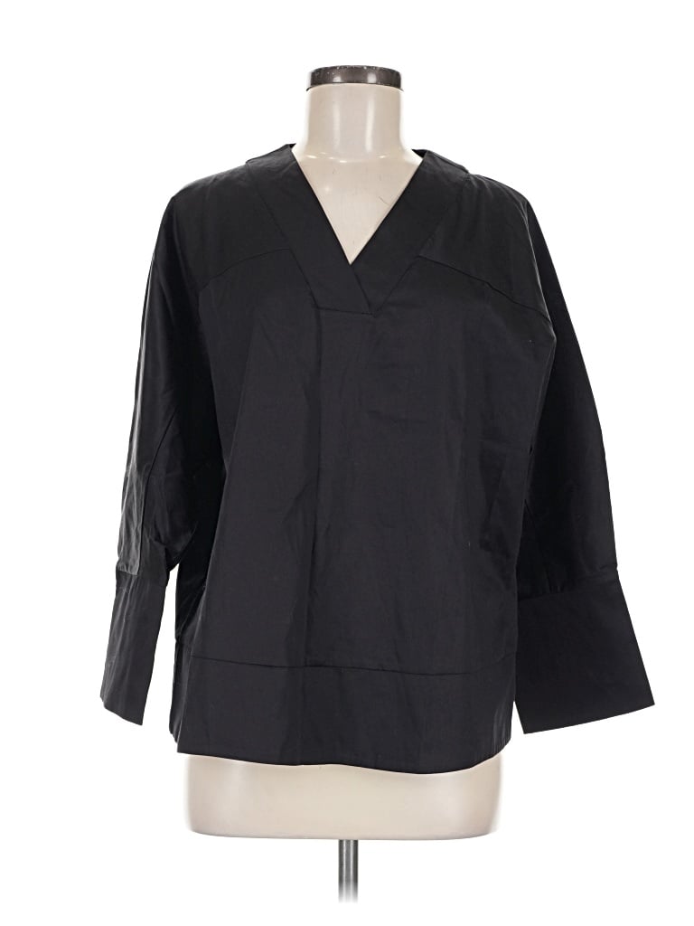Harshman 3/4 Sleeve Blouse In Black