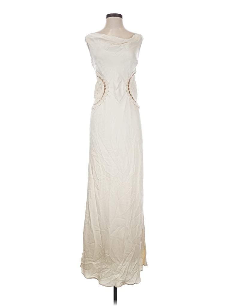 Pre-owned Meshki Cocktail Dress In Ivory