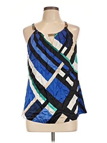 White House Black Market Sleeveless Silk Top (view 1)
