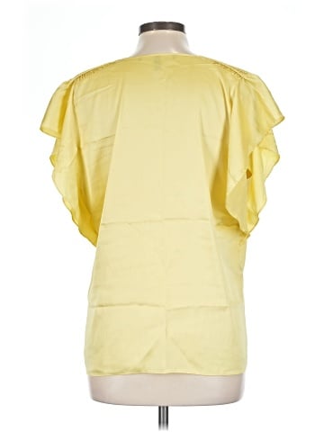 White House Black Market Short Sleeve Blouse (view 2)