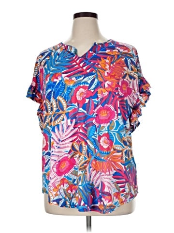 Ruby Rd. Short Sleeve Blouse (view 1)
