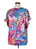 Ruby Rd. Tropical Blue Short Sleeve Blouse Size 1X - photo 2