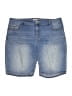 Nine West Blue Denim Shorts Size 18 - photo 1