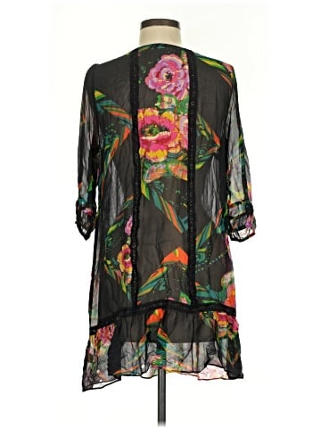 Moulinette Soeurs 3/4 Sleeve Silk Top (view 2)
