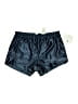 Athleta 100% Polyester Metallic Blue Athletic Shorts Size 14 - photo 1