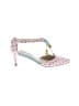 Boden 100% Leather Polka Dots Pink Heels Size EU 37 1/2 - photo 1