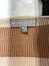 Evolution by Cyrus Stripes Tan Pullover Sweater Size S - photo 7