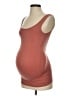 Storq Brown Tank Top Size Sm Maternity (2) - photo 1