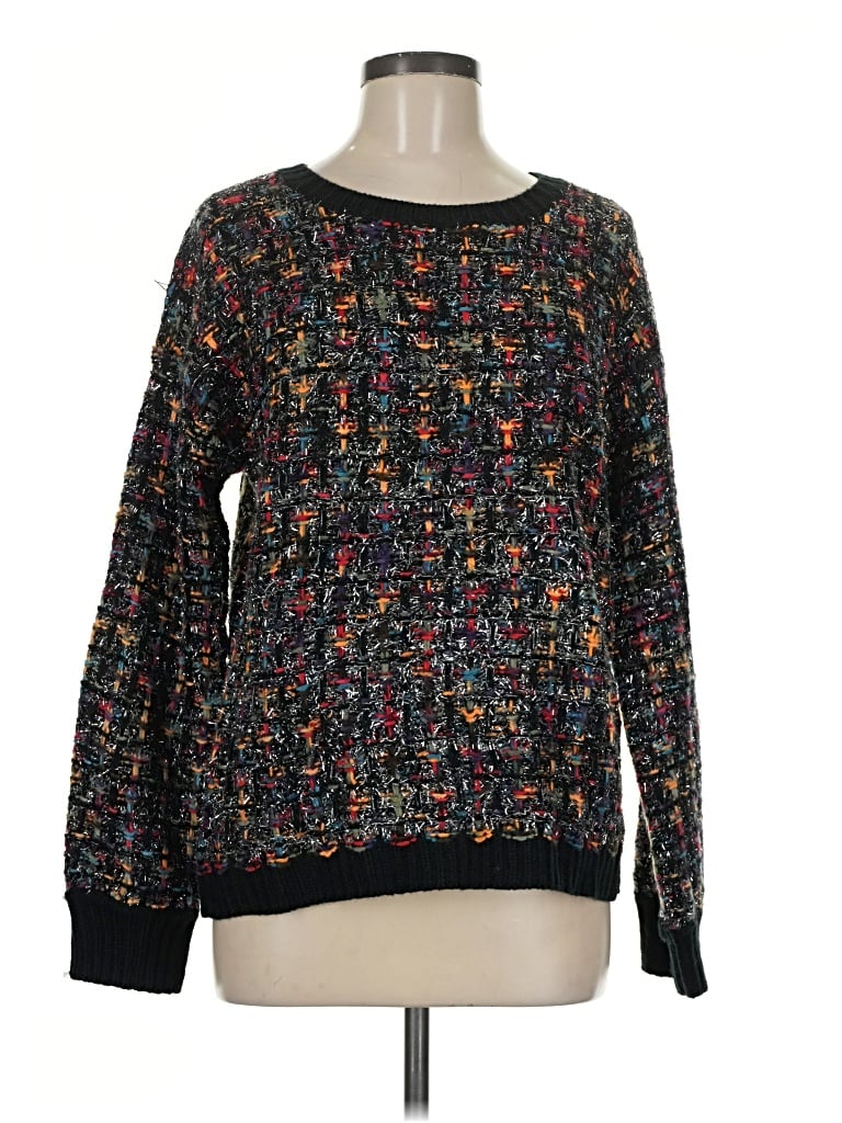 Pre-owned Mystree Pullover Sweater In Black