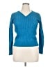 Basic Editions 100% Cotton Blue Pullover Sweater Size XL - photo 1