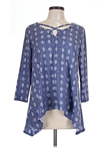 Signature Studio 3/4 Sleeve Blouse (view 1)