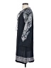 Assorted Brands Paisley Gray Casual Dress Size S - photo 5