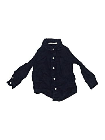 Janie and Jack Long Sleeve Button-Down Shirt (view 1)