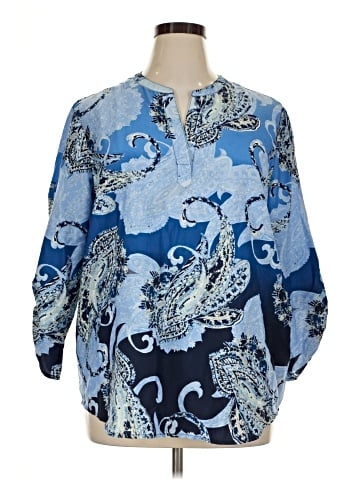 Chico's 3/4 Sleeve Blouse (view 1)