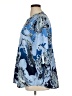 Chico's 100% Polyester Paisley Blue 3/4 Sleeve Blouse Size XL (3) - photo 5