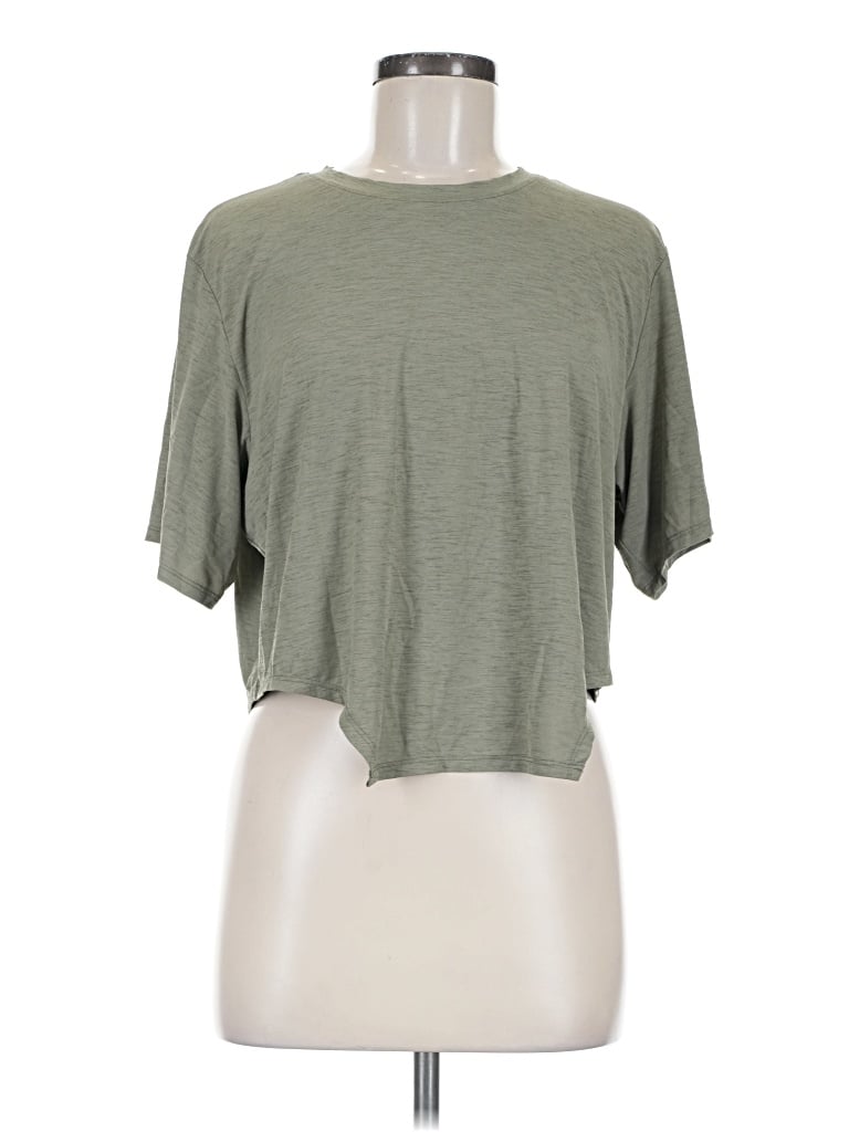 Pre-owned Fp Movement Short Sleeve T-shirt In Green