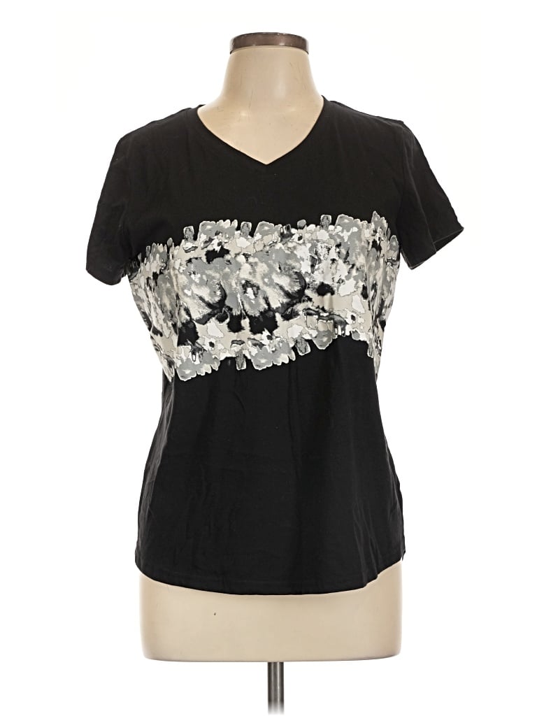 Pre-owned Tek Gear Short Sleeve T-shirt In Black