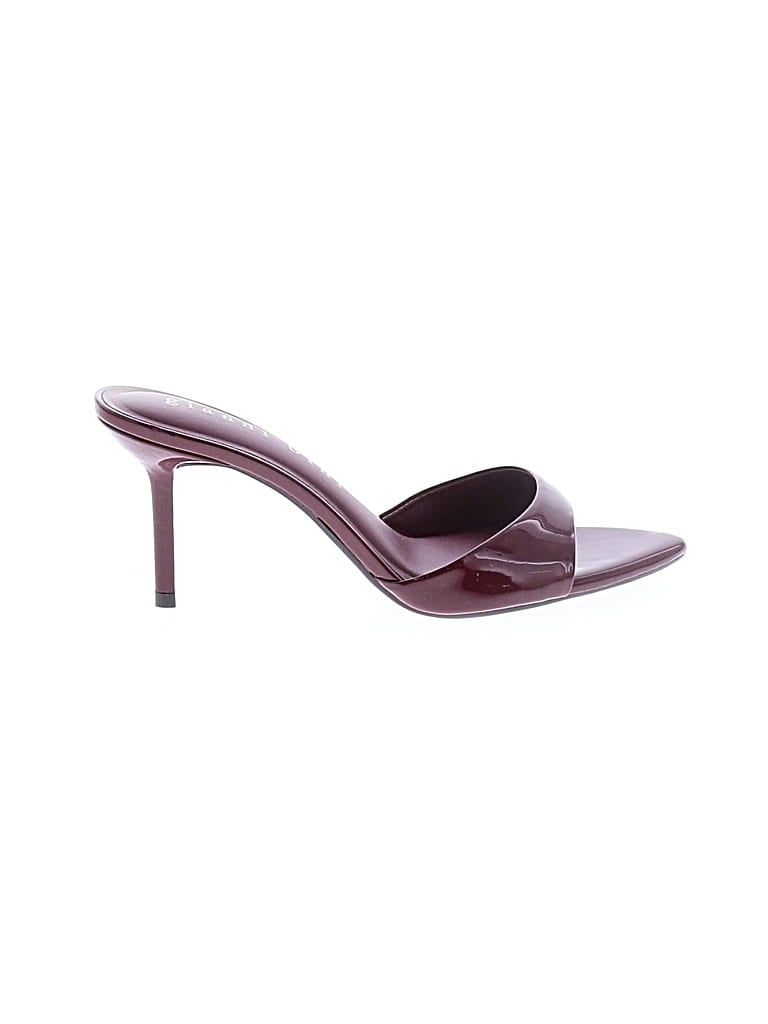 Pre-owned Gianni Bini Sandals In Burgundy