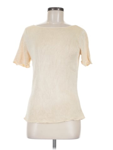 Appleseeds Short Sleeve Silk Top (view 1)