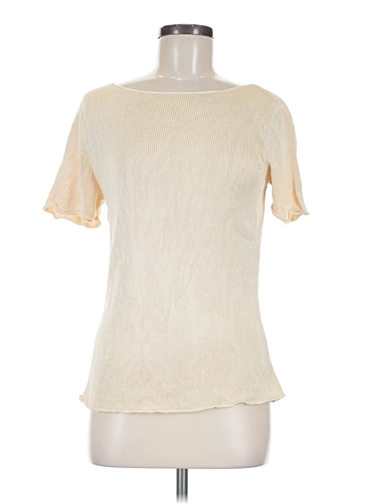 Pre-owned Appleseeds Pullover Sweater In Ivory