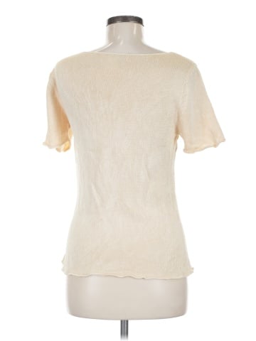 Appleseeds Short Sleeve Silk Top (view 2)