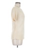Appleseeds Ivory Short Sleeve Silk Top Size M - photo 4