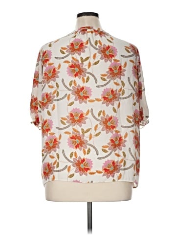 Rose + Olive 3/4 Sleeve Blouse (view 2)