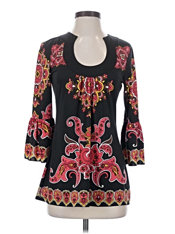 INC International Concepts 3/4 Sleeve Top (view 1)