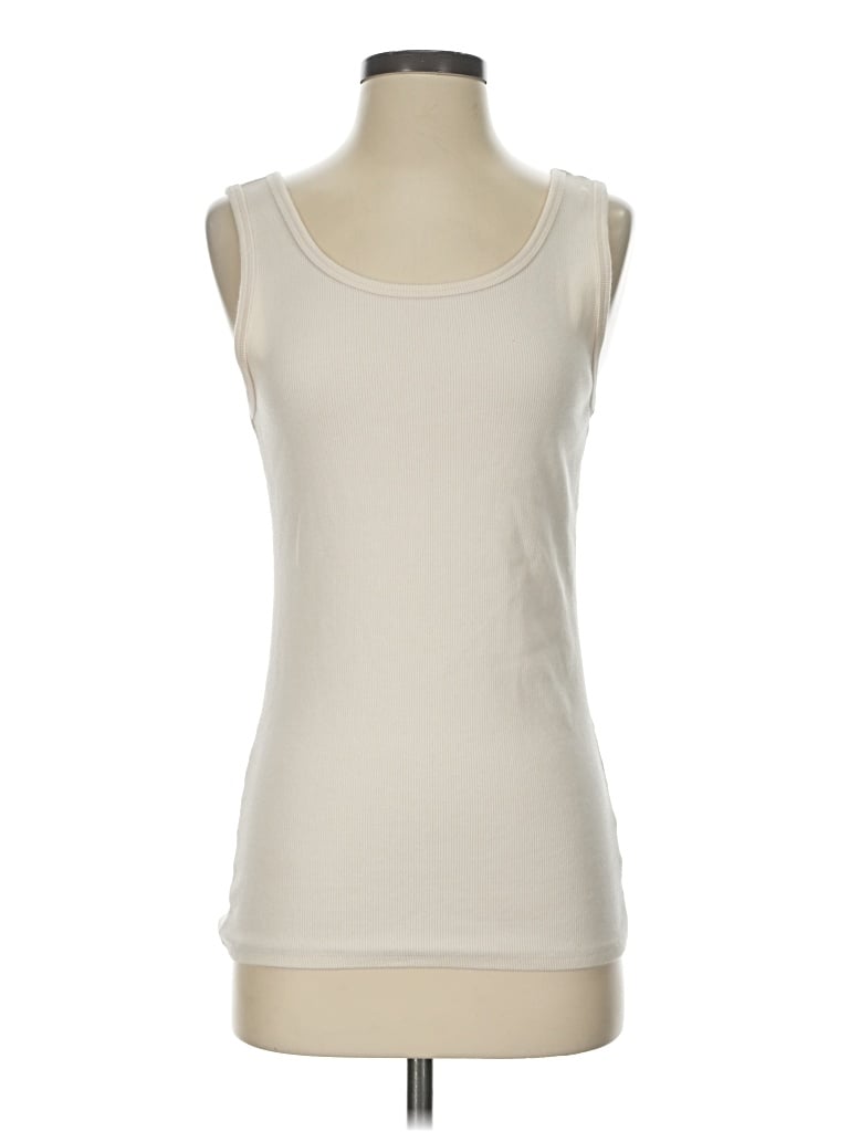 Pre-owned Duluth Trading Co. Sleeveless T-shirt In Ivory