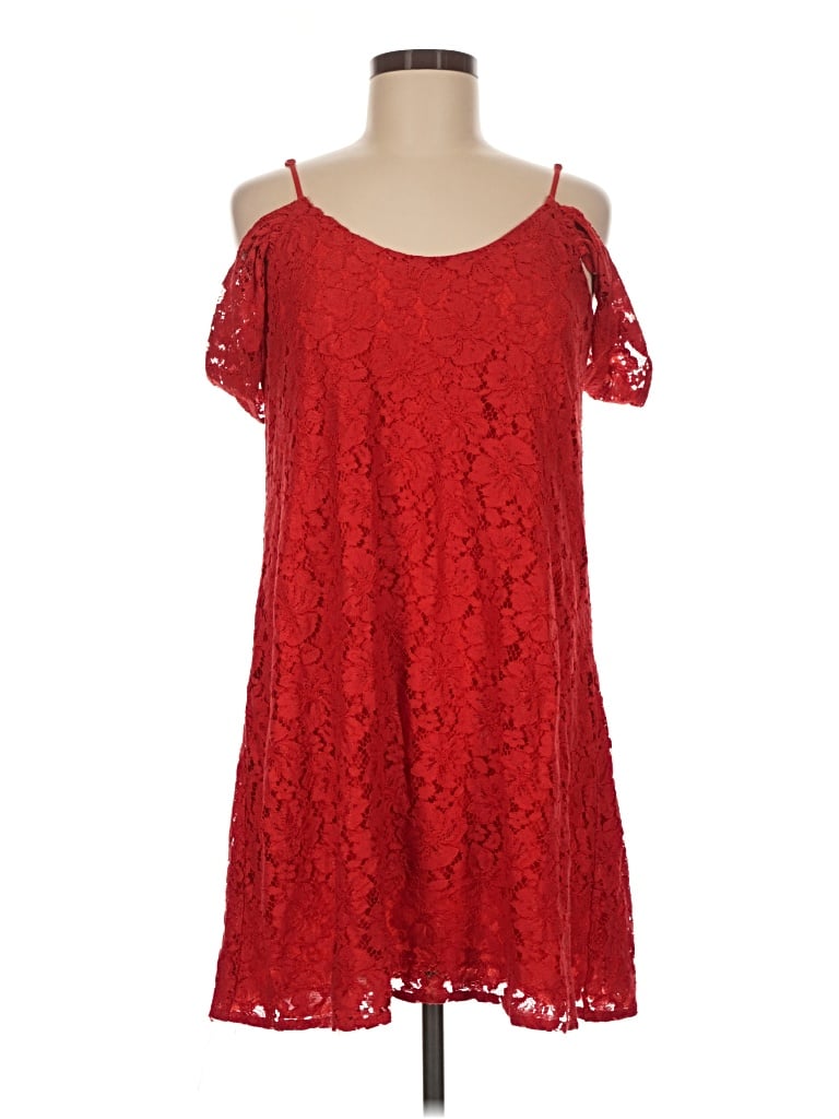 Pre-owned Wayf Casual Dress In Red