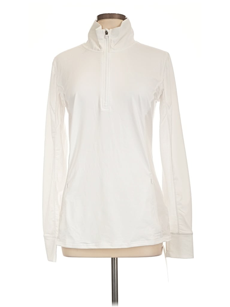 Pre-owned Lucy Fleece Jacket In White