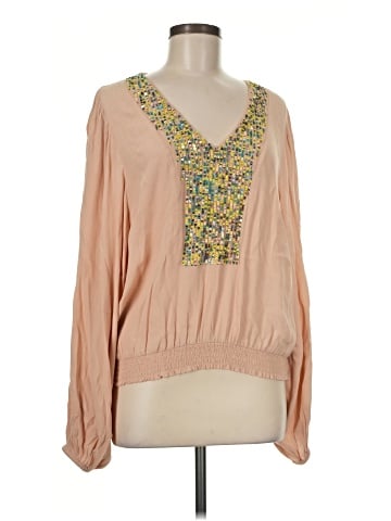 Maeve by Anthropologie Long Sleeve Blouse (view 1)