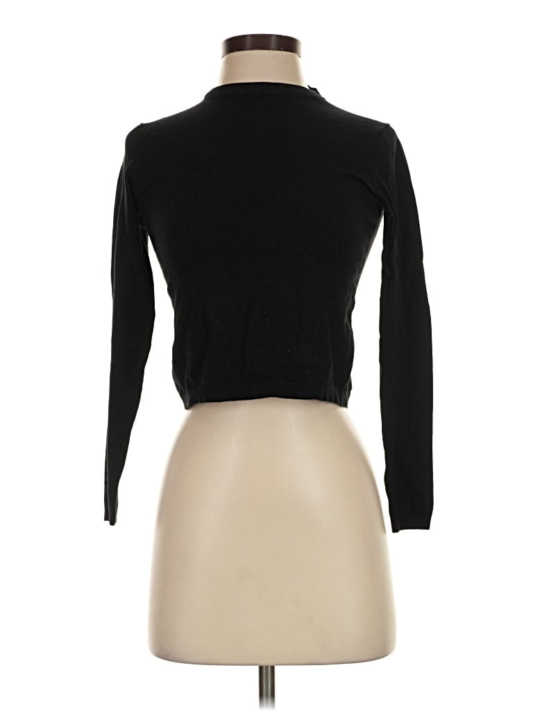 Pre-owned Bershka Turtleneck Sweater In Black