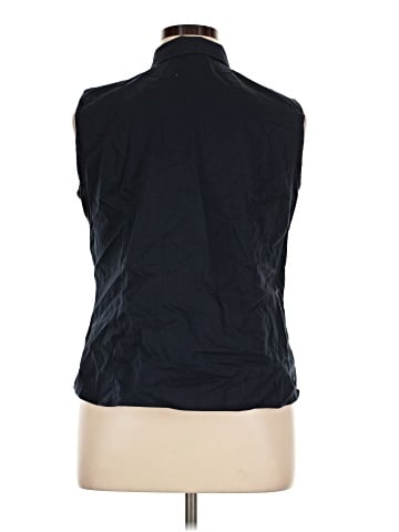Jones New York Signature Sleeveless Button-Down Shirt (view 2)