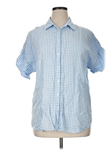 Lauren by Ralph Lauren Short Sleeve Blouse (view 1)