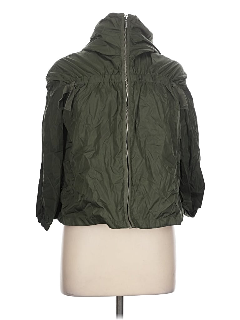Pre-owned Habitual Windbreaker Jacket In Green