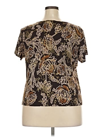 Brittany Black Short Sleeve T-Shirt (view 2)