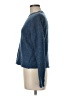 Andrea Jovine Tweed Blue Pullover Sweater Size M - photo 5