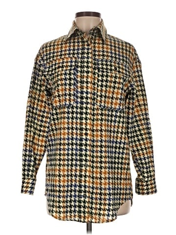 McQ Alexander McQueen Long Sleeve Button-Down Shirt (view 1)