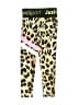 Justice 100% Recycled Polyester Animal Print Gold Leggings Size 5 - photo 2