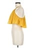 Shein 100% Polyester Yellow Sleeveless Blouse Size 6 - photo 5