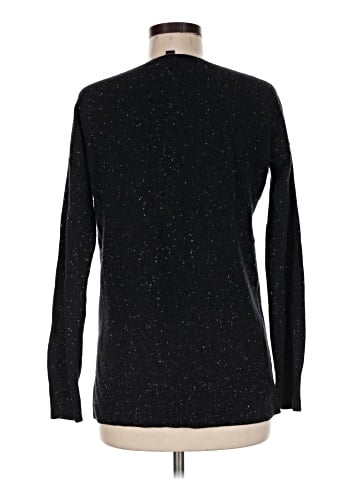 Aqua Cashmere Pullover Sweater (view 2)