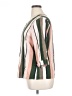 Assorted Brands 100% Polyester Stripes Green 3/4 Sleeve Blouse Size XL - photo 5