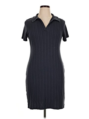 Madewell Ribbed Polo Mini Dress (view 1)