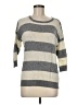 I Love H81 Stripes Gray Pullover Sweater Size M - photo 1