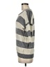 I Love H81 Stripes Gray Pullover Sweater Size M - photo 5